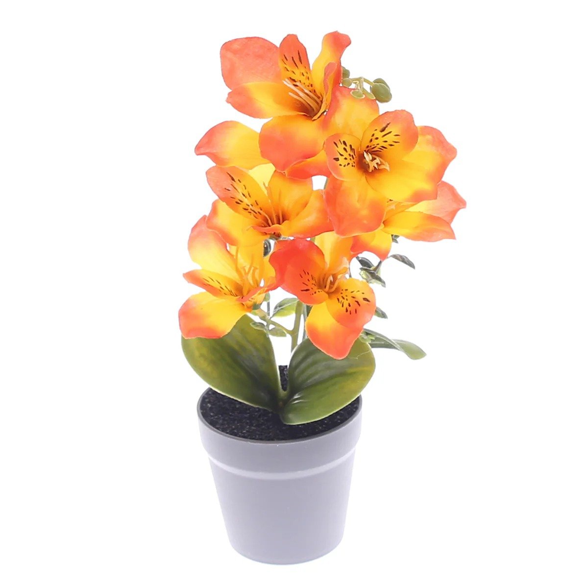 Table Plant – Tiger Lily Style – Orange